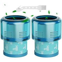 Lot de 2 filtres HEPA de rechange pour Dyson Gen5detect, compatibles avec Dyson Gen5 Detect Absolute, Gen5 Outsize Absolute, Gen5outsize Absolute, Gen5outsize Absolute, pour les filtres Dyson G5