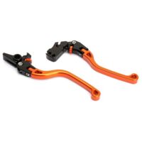1 paire de leviers d'embrayage et de frein, ainsi que leurs cosses, pour 24 modèles de la moto Duke 390.