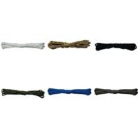 Corde de fixation en polyester tressé blanc 30m