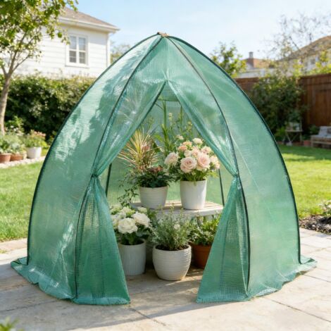 AS EASY serre tipi, serre de jardin, serre conique (1/5)