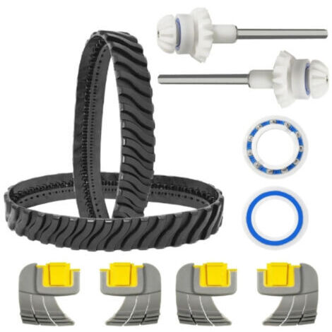 Kit de Réparation pour Nettoyeur Zodiac MX8/MX6 Elite – Inclut Pneus, Roulements, Arbre de Transmission et Brosses Cycloniques (1/5)