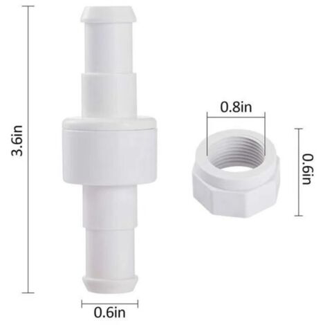 Kit de Roulements à Billes et d'Écrous pour Tuyau Polaris (D20, D15) – Compatible avec les Nettoyeurs 180, 280, 380 (1/4)