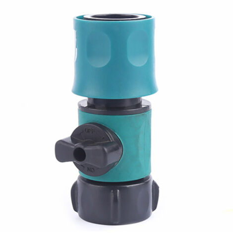 Accessoire de Lavage Voiture Monocanal - Robinet de Commute et Raccord Tuyau (1/3)