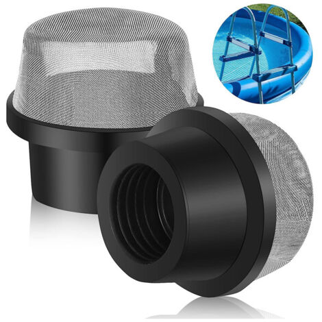 Écrans et Couvercles de Filtre de Rechange Pentair 190106Z – pour Orifices de Dégazage et Évents – Lot de 2 Pièces – Protection Anti-Débris pour Pompe et Filtre de Piscine – Installation Rapide