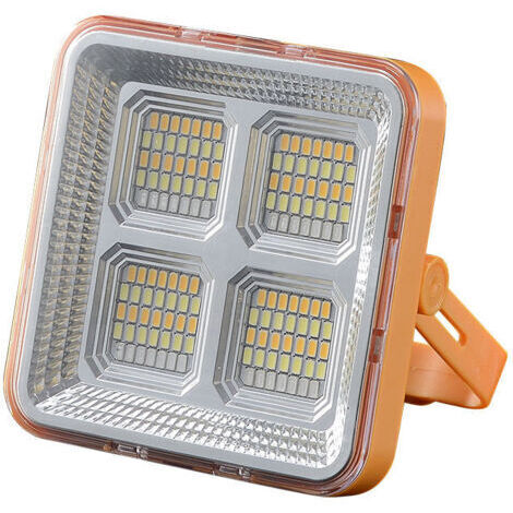 Lampe LED solaire pliable – Étanche – USB – Pour camping et urgence (1/4)