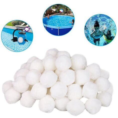 Balles Filamenteuses Nitrifiantes – 500 g – pour Filtration d’Aquarium ou de Piscine (1/5)