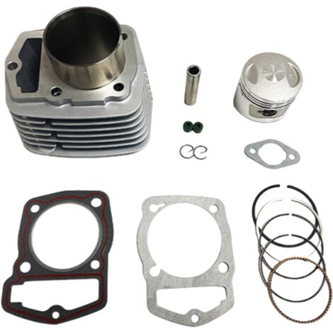 Kit Cylindre et Piston 63mm pour Honda - Compatible XR200, XR200R, XL200R, TLR200, XL185 - Ensemble de Réparation Moteur 200cc