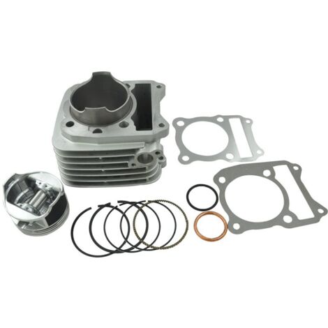 Jeu de Segments de Piston pour Suzuki - Compatible DR200, DF200, VanVan200, GS200 - Kit de Réparation Moteur 200cc (1/5)