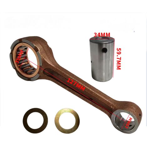 Kit Bielle (Tige de Connexion) pour Suzuki - Compatible AN250 Burgman (1998-2006) et DR250 - Ensemble de Réparation Bas-Moteur (1/5)