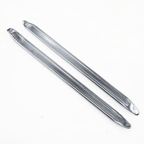 Lot de 2 Démonte-pneus Universels - Leviers de Montage avec Embouts Protégés - Barres pour Auto, Moto et Scooter Électrique (1/5)