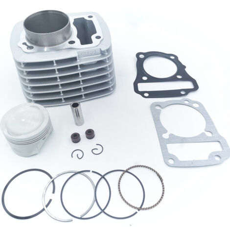 Kit Cylindre et Piston pour Moto 125cc - Compatible KYY125, WH125-5A-12, CB125 - Ensemble Complet de Réparation Moteur (1/5)
