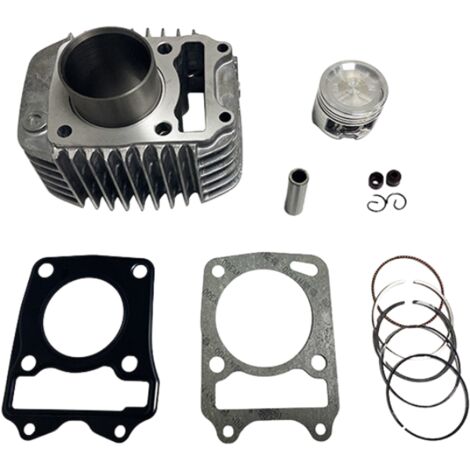 Kit Cylindre et Piston 52.4mm pour Moto - Compatible KYZ125, MSX125 (Honda Grom) - Ensemble de Réparation Moteur 125cc (1/5)