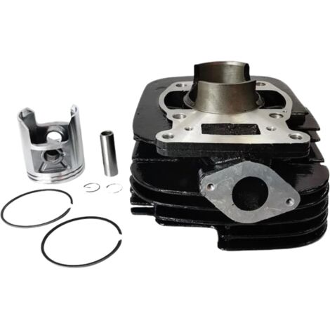 Kit Cylindre et Piston 64mm pour Suzuki TS185 Vintage - Compatible TS185C - Ensemble de Réparation Moteur 2 Temps 185cc