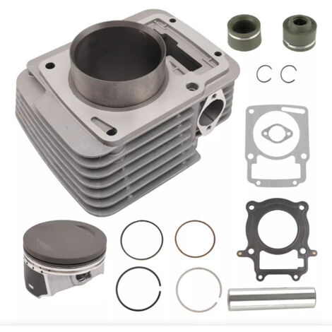Kit Cylindre et Piston Complet pour Italika Vortx 250 / Vort-x250 - Ensemble de Réparation Moteur 250cc - Cylindre, Piston, Segments (1/4)