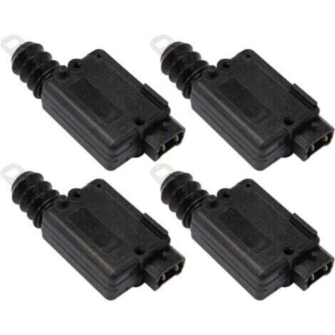 4 × Moteur Centralisation de Porte ou Coffre pour Clio 2 Duster Logan Sandero, Actionneur de Verrouillage Central pour Megane Scénic Trafic Twingo Espace Kangoo Master 2 7701039565 (1/4)