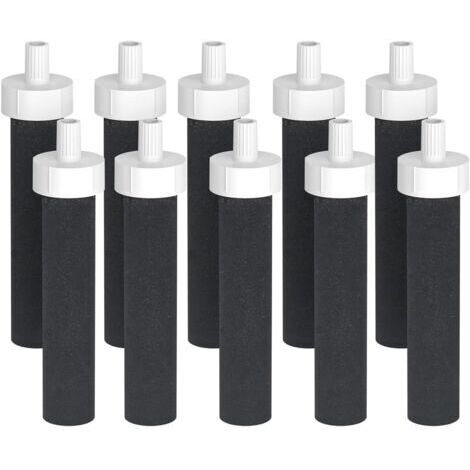 Paquete de 10 filtros de agua de repuesto Brita - Compatibles con filtros de agua rígidos, de acero inoxidable y deportivos Brita BB06 (1/5)
