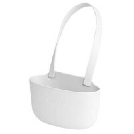 Soporte de silicona para esponja de fregadero, jabonera fácil de usar, instalación desechable, estante de almacenamiento para fregadero, 2 unidades, blanco (1/3)