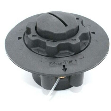 Cabezal de corte para Stihl FS38 FS40 FS45 FS50 FSE60 FSE71 FSE81 TE600 TE700 TE1000 Auto Cut C5-2 4006 710 2105, de una pieza, negro (1/5)