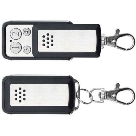 Mando a distancia para puerta de garaje, 2 unidades, 433,92 MHz, zumbador universal para 114253, 104257 y 104251, compatible con A-vid-sen, Ex-tel y T-hom-Son, 4 botones, de DEBUNS (1/5)