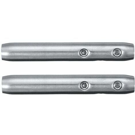 Debuns – Tendeur de câble en acier inoxydable T316 pour rampe d'escalier – Longueur 8 cm – Compatible câbles 4mm et 5mm – Lot de 2 pièces
