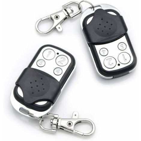 Porte de Garage Gate Transmitter Télécommande pour NOVOFERM NOVOTRON 502/504/512/522/524 Fréquence 433,92 MHz,télécommande et émetteur mural pour motorisations (2 Pieces),de DEBUNS (1/5)