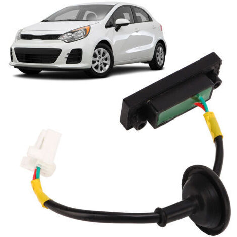 Bouton de Déverrouillage du Coffre de Hayon ABS Anti-rayures 81260-1W220 de Remplacement pour Kia Picanto TB 2011-2017, pour Kia Rio Mk3 2011-2017,DEBUNS (1/5)