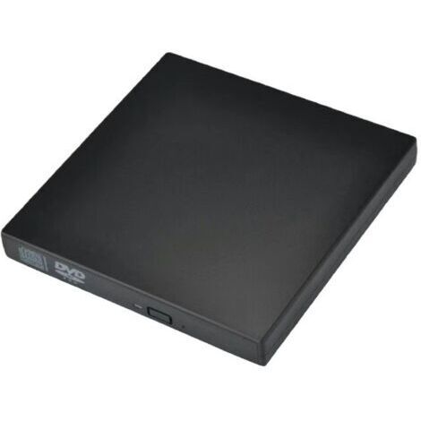 Caja para unidad externa de DVD/Combo/DVD, carcasa para unidad óptica, estuche para disco duro externo, kit de almacenamiento para portátil, negro (1/3)