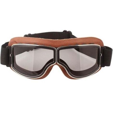 Gafas de moto retro antivaho y cálidas para montar en motocross y ATV. (1/5)