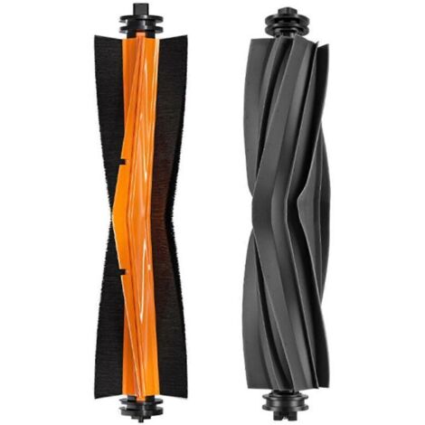 Accessoires pour aspirateur robot W10S : brosse principale de rechange, rouleaux de brosse, filtres, lingette de nettoyage et brosse latérale. (1/5)