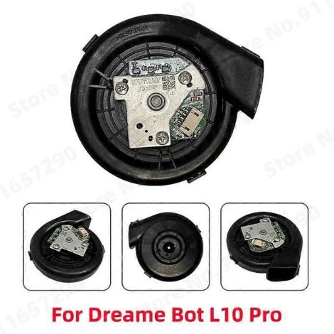 Pièces détachées pour module de ventilateur pour aspirateurs robots Dreame Bot L10 Pro, D10 Plus, D9 MAX et Z10 Pro : accessoires pour moteur de ventilateur et balais de tapis. (1/5)