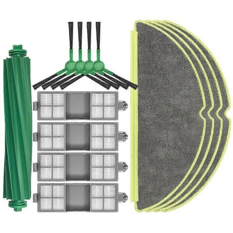 Pièces détachées pour aspirateur robot iRobot Roomba 205 : brosses latérales principales, lingettes de nettoyage, filtres et accessoires. (1/5)