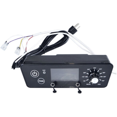 Contrôleur de température pour four à granulés d'extérieur avec écran LCD, deux sondes à viande, 120 V 60 Hz (1/5)