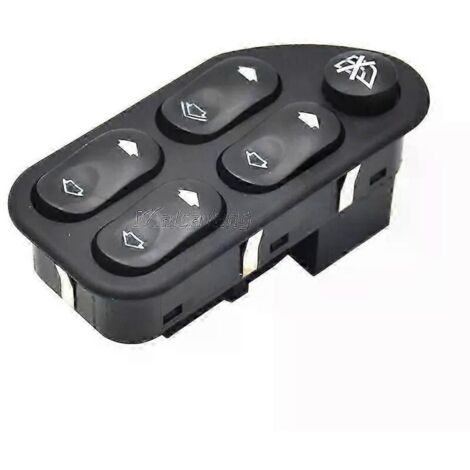 Interrupteur de lève-vitre électrique, bouton de commande principal pour Ford Ranger, Fiesta, Ecosport et Mitsubishi Space Star 7S6514529AA (1/5)