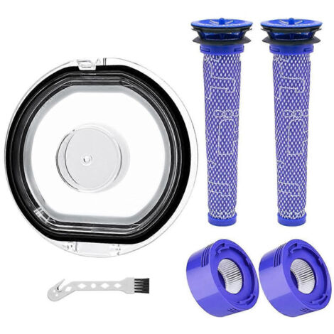 Couvercle de bac à poussière et filtres de rechange pour aspirateur balai sans fil Cleane V7 V8 Animal Absolute (1/5)