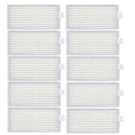Lot de 10 filtres HEPA pour aspirateur robot iLife V5, V5S, V3, V3S, V5S, V50 Pro, V55 et X5 (pièces de rechange) (1/5)