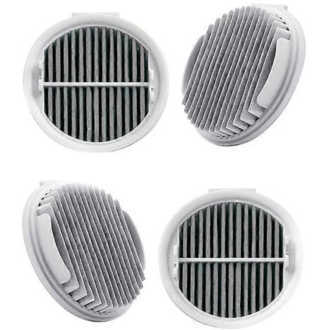 Lot de 4 filtres HEPA de rechange pour aspirateur à main intelligent sans fil Xiaomi Roidmi F8 - Filtres HEPA efficaces - Pièces détachées Xcqlx01Rm (1/5)
