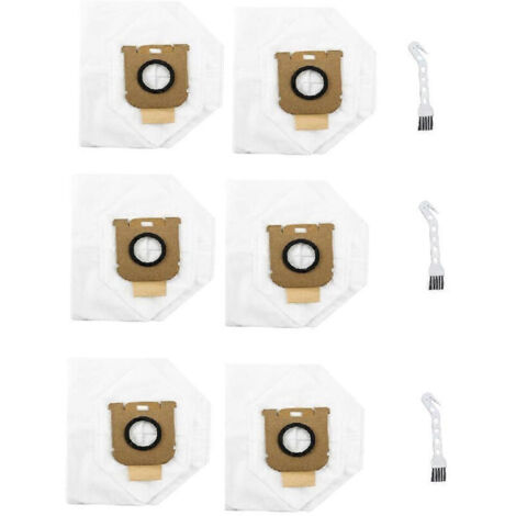 Accessoires pour aspirateur station Dreame Z10, Z20 et H30 : sac à poussière, sac poubelle de rechange et brosse (1/5)