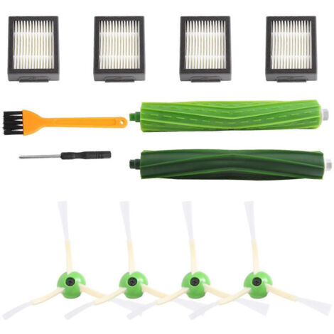 12 pièces pour iRobot Roomba I7 E5 E6 I3 Brosse rotative Brosse latérale Filtre Accessoires de nettoyage (1/5)