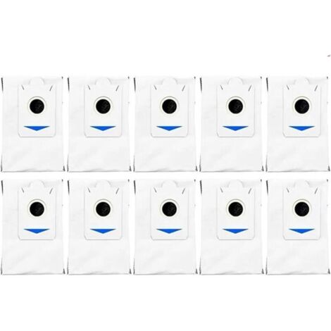 Aspirateur robot Ecovacs T30 PRO / MAX - Pack de 10 accessoires et consommables : charbon actif et sac à poussière stérile (1/4)