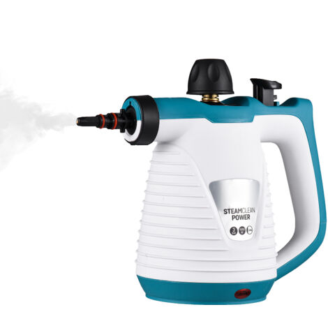 SJLERST Nettoyeur vapeur portable multifonctionnel 1050W, haute température et haute pression (avec 9 accessoires), pour la cuisine, le canapé, la salle de bain, les vitres de voiture (1/5)