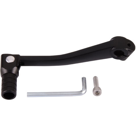 Levier de vitesses GOOFIT pour moto tout-terrain, compatible avec XR50 CRF50 XR, en alliage d'aluminium pliable, noir. (1/5)