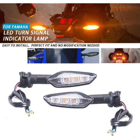 Clignotants à LED pour motos Yamaha MT09, MT10, MT07 et R15 (1/5)