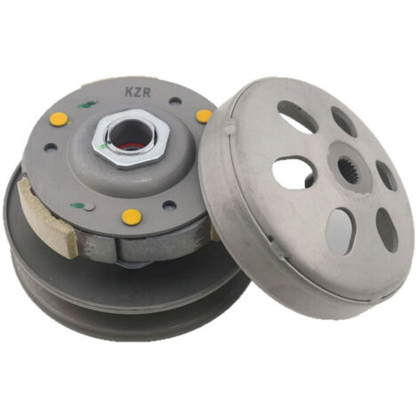 Applicable à l'embrayage des motos Honda LEAD125, Scimitar, PCX125, KZR, poulie et ensemble de poulie de courroie arrière (1/5)