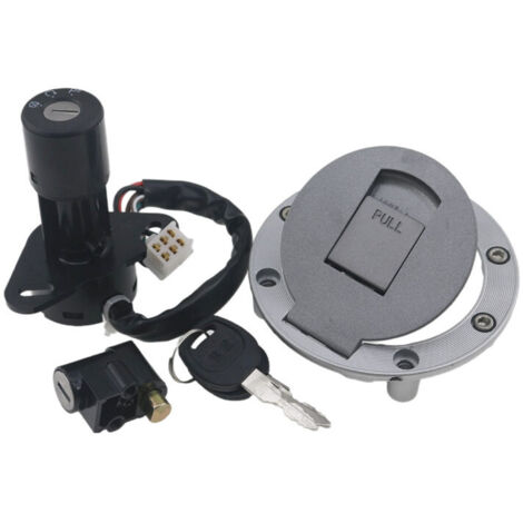 Kit de verrouillage pour moto Saichi GSX, kit de verrouillage Jinbiao City Iron Man New Sharp 125, verrou de contacteur d'allumage, kit de verrouillage pour bouchon de réservoir de carburant. (1/5)