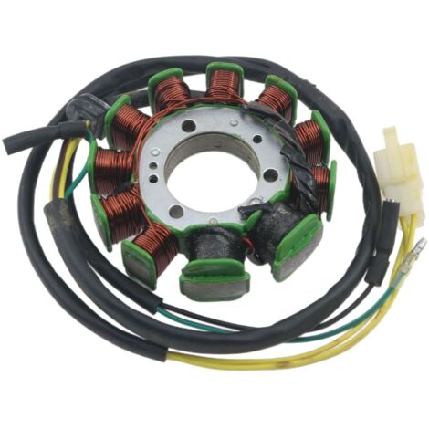 Applicable aux motos Honda bicylindres cruiser CM125, Honda King CB125T et Chunlan Leopard CBT (rotor de stator de magnéto). (1/5)