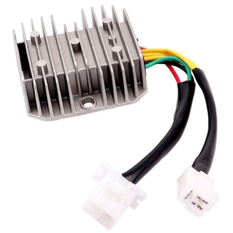 Le régulateur et redresseur de tension à 6 lignes convient aux modèles GY6 50 150CC 152QMI 157QMJ CH125 (1/5)