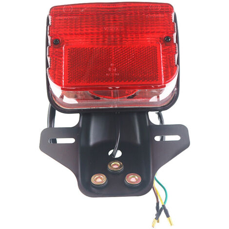 Convient aux motos Honda CG125 et Zhujiang ZJ125 pour hommes, ensemble de frein arrière et ensemble de feu arrière