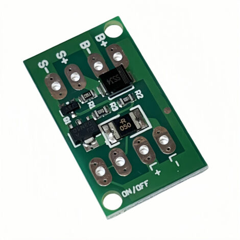 Module de circuit imprimé universel pour générateur de panneaux solaires, contrôleur de charge et interrupteur d'éclairage public (3,2 V - 3,7 V - 12 V). (1/2)