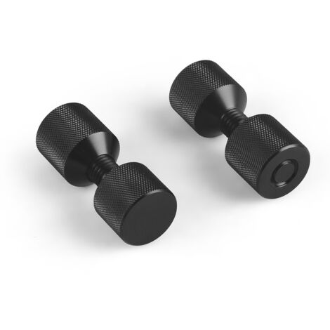 Jeu de goupilles à double trou de 1-1/8 pouce pour construction légère en aluminium 6061, goupilles à bride à 2 trous (1/4)