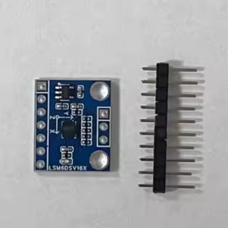 Module de capteur six axes LSM6DSV16XTR avec accéléromètre, gyroscope, algorithmes intégrés et applications d'IA. (1/2)